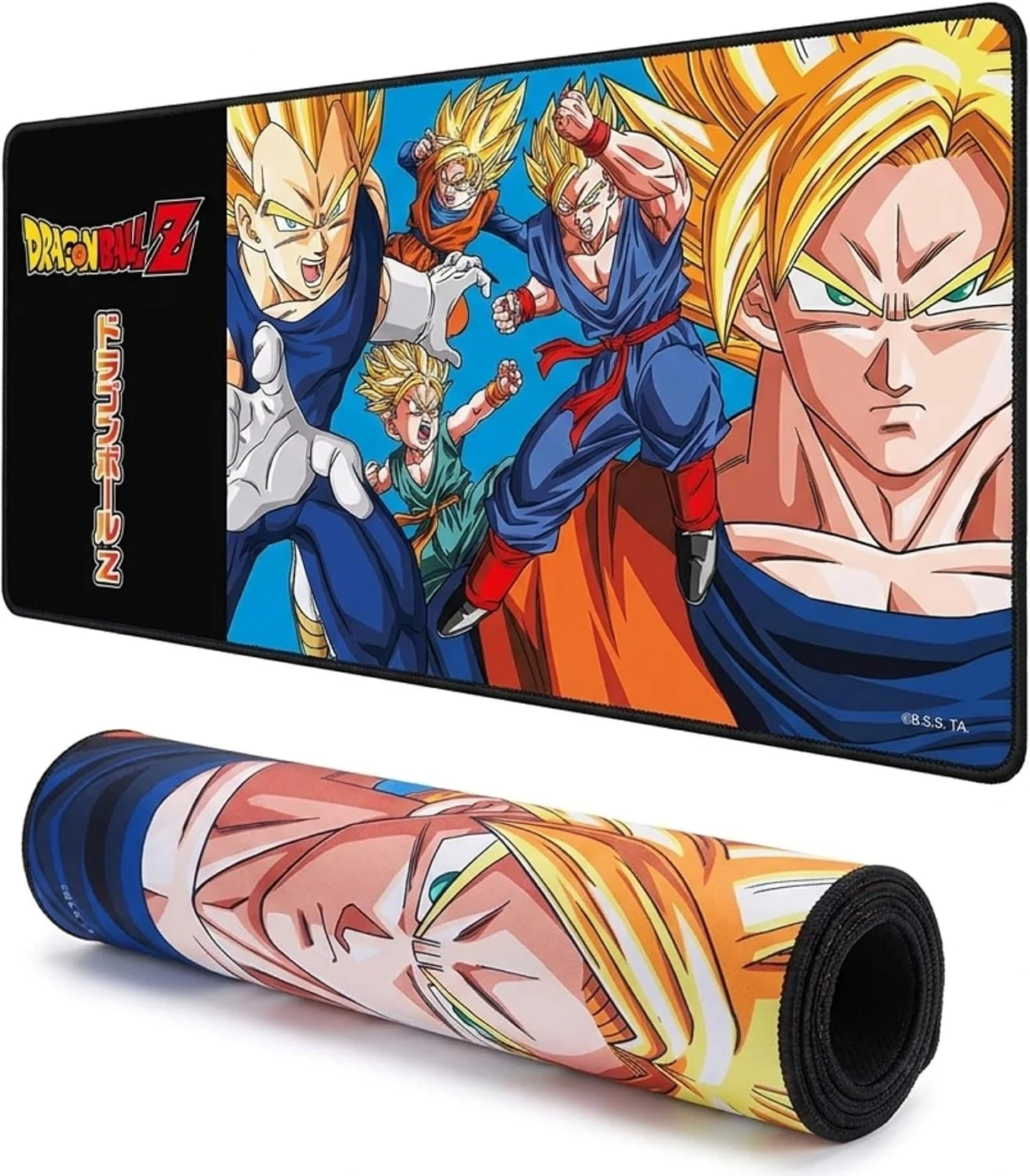 Dragon Ball Z Large Gaming Mouse Pad 31"x15" XL Computer Desk Mat, Anime