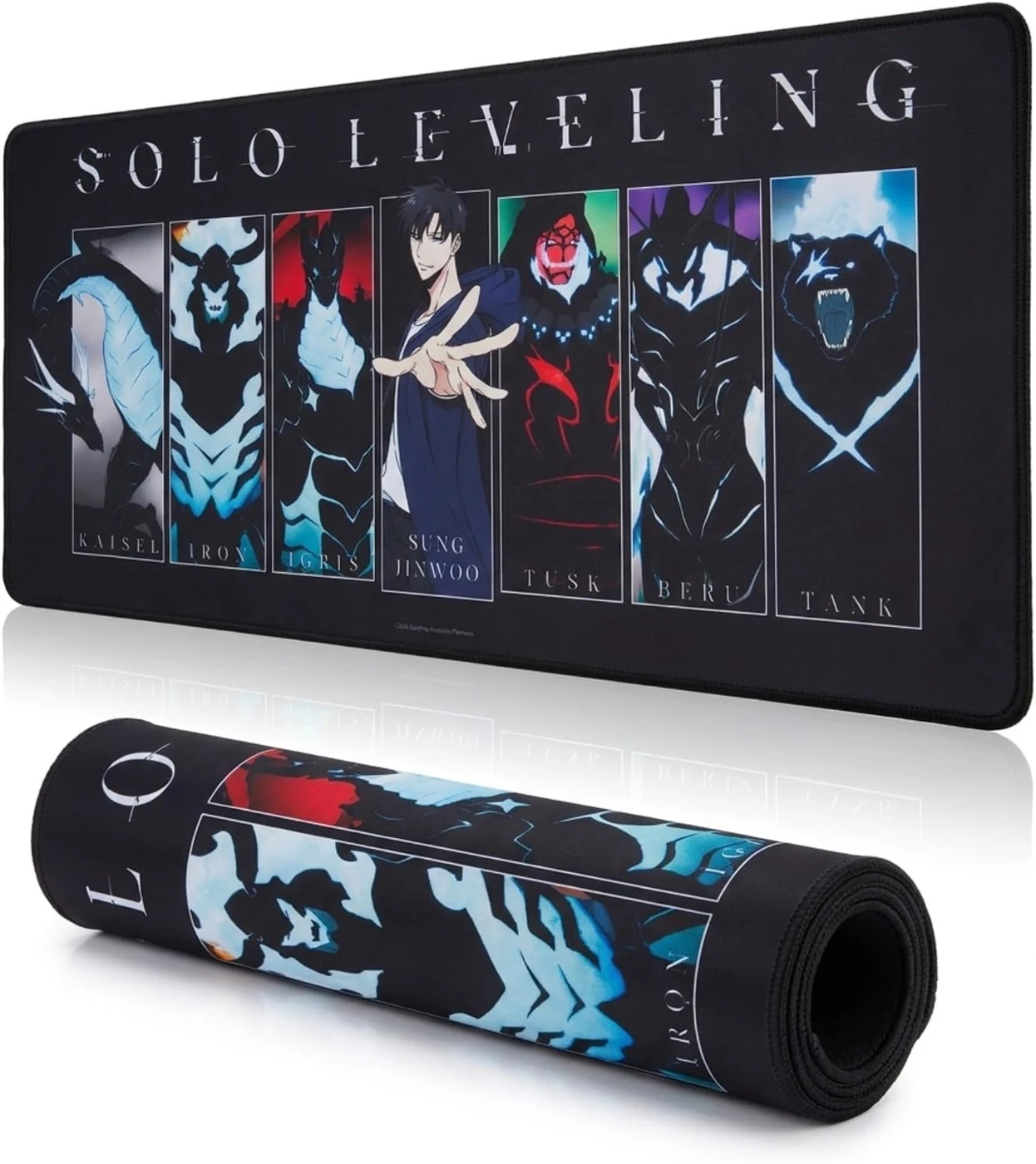 Solo Leveling Large Gaming Mouse Pad 31"x15" XL Computer Desk Mat, Anime