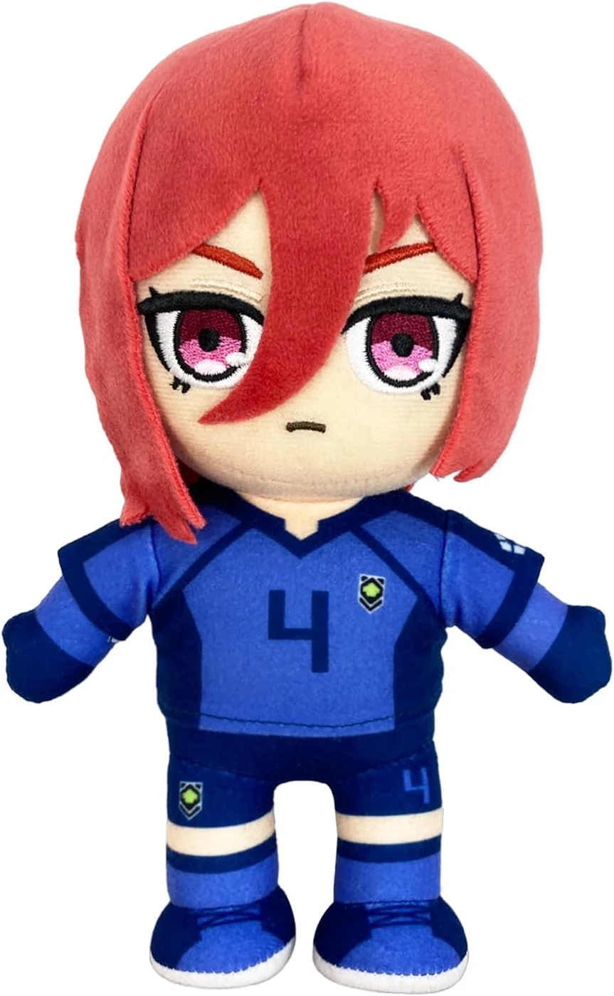 Great Eastern Entertainment Blue Lock (Comic) - Hyoma Chigiri #4 Jersey Plush 8" H