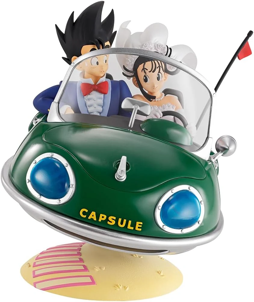 Ichibansho Figure - Dragon Ball - Son Goku & Chichi (Snap Collection 2) Collectible Statue