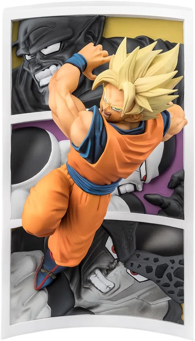 TAMASHII NATIONS - Dragon Ball Z - Super Saiyan Son Goku -Trail of Battles- FiguartsZERO Collectible Figure