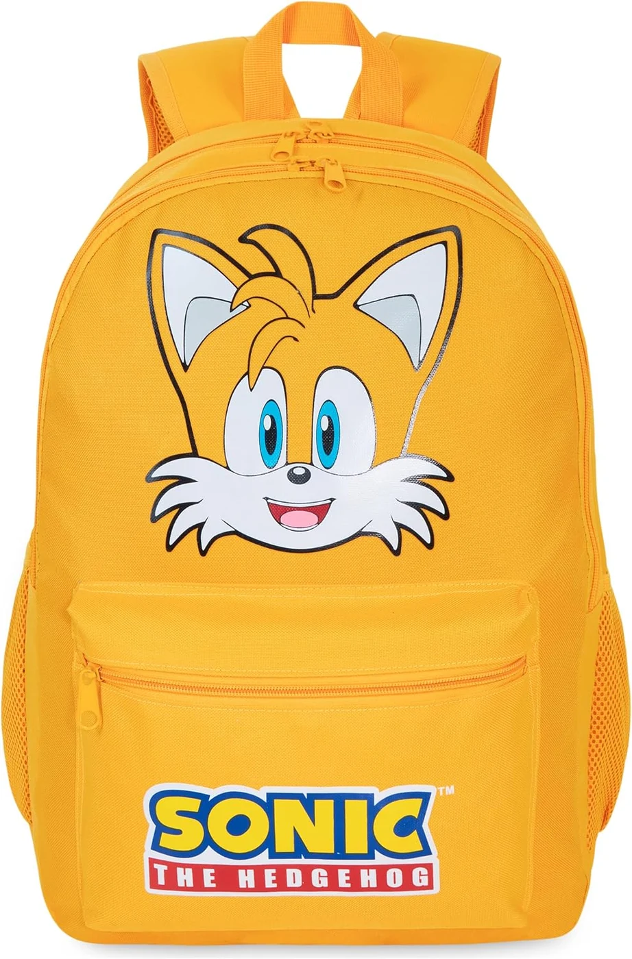 Get Trend Sonic The Hedgehog Boys Backpack, Padded Adjustable Strap, 18 in