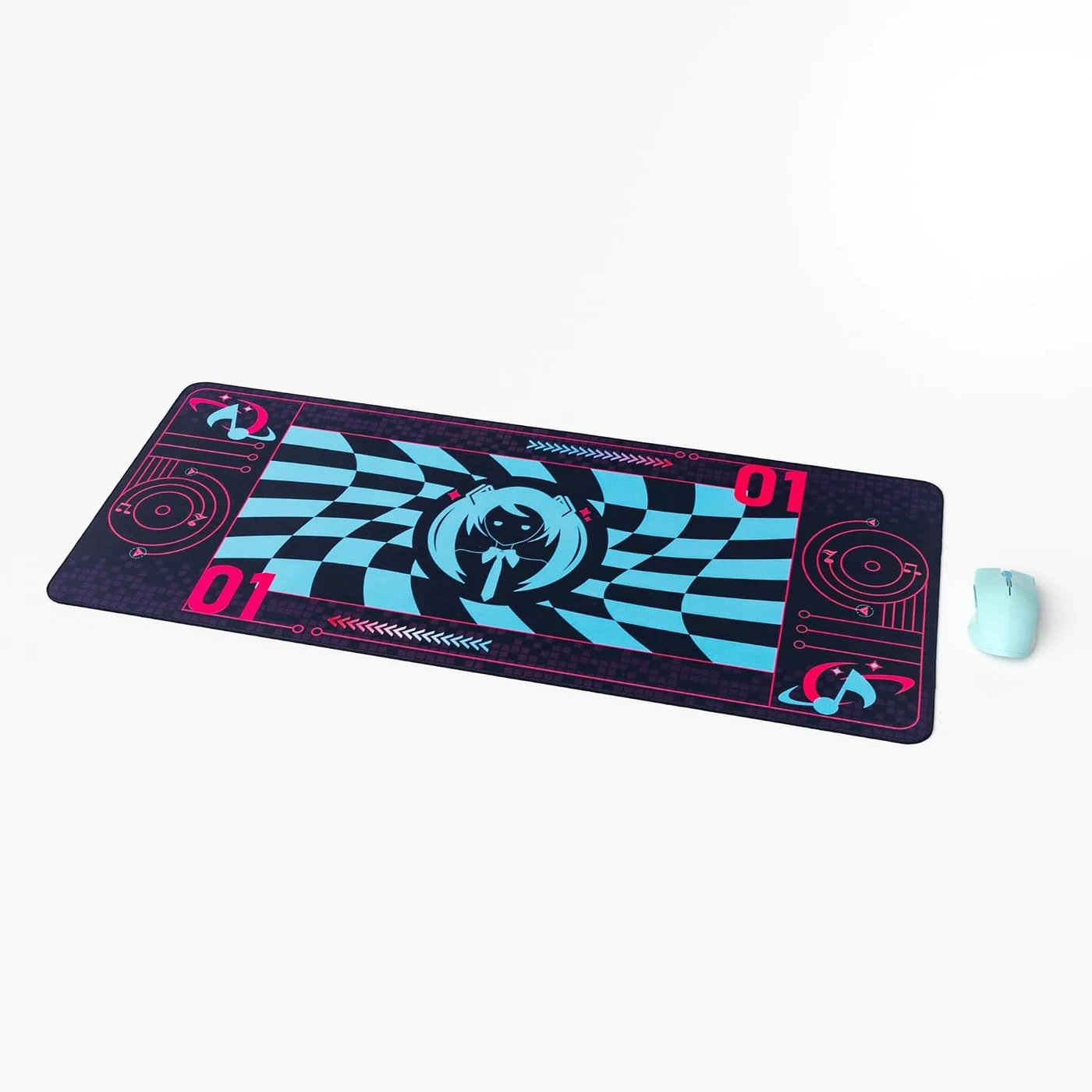 Mouse Pad Inspired Design Hatsune Miku, 35.4"x15.7" Gaming Desk Mat