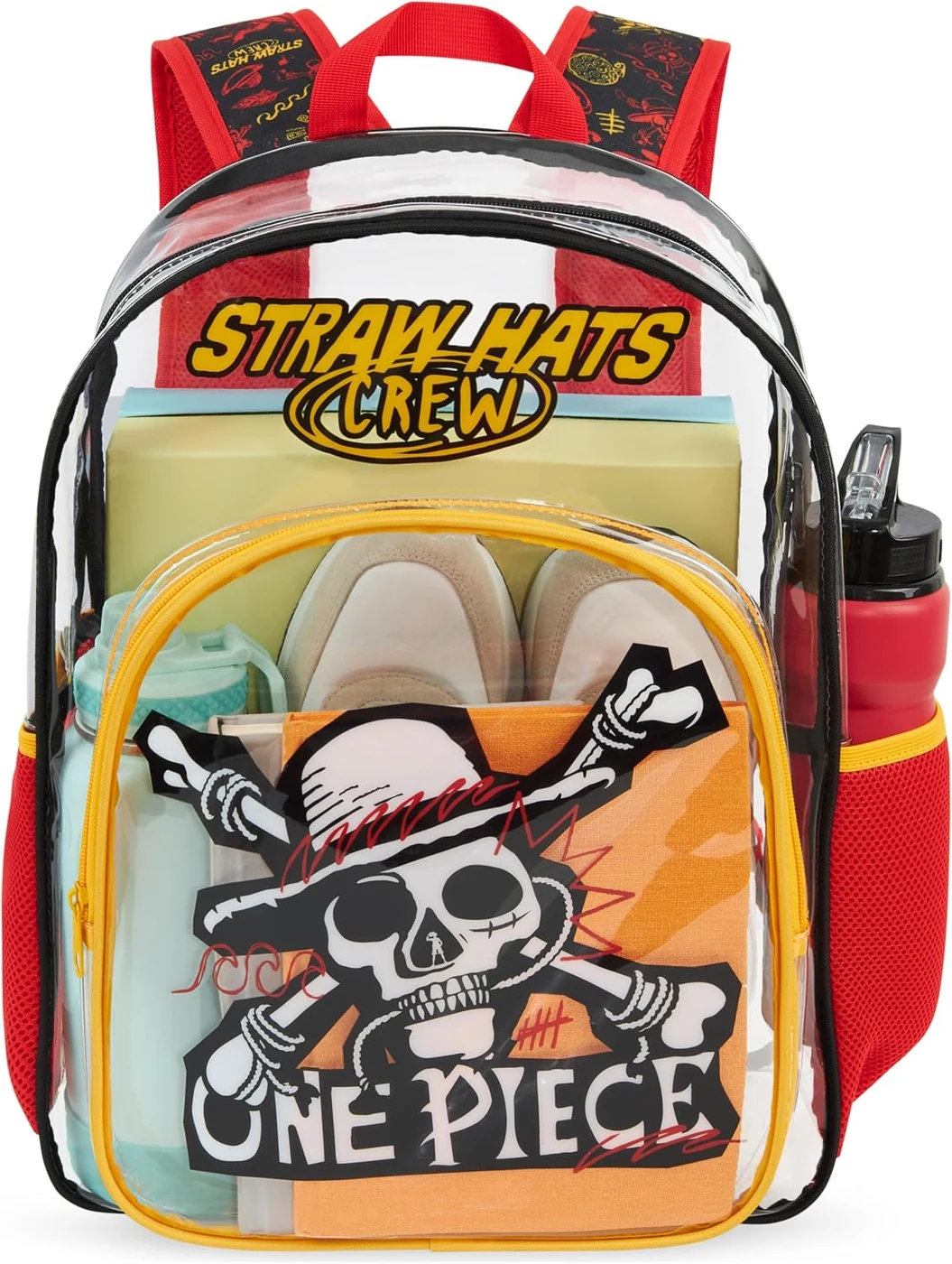 Get Trend One Piece Clear Backpack for Boys for School, Travel, Festival