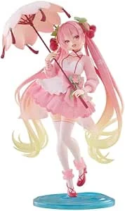 Thunder Tech Sakura Miku AMP+ Figure ~ Sakura Dress ver. ~