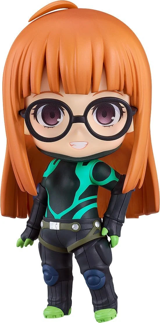 Good Smile Company Persona 5 The Royal Nendoroid Sakura Futaba, Despicable Uniform Version, Plastic, Pre-painted Action Figure, Non-scale, Includes Exclusive Stand, Total Height Approx. 3.9 inches