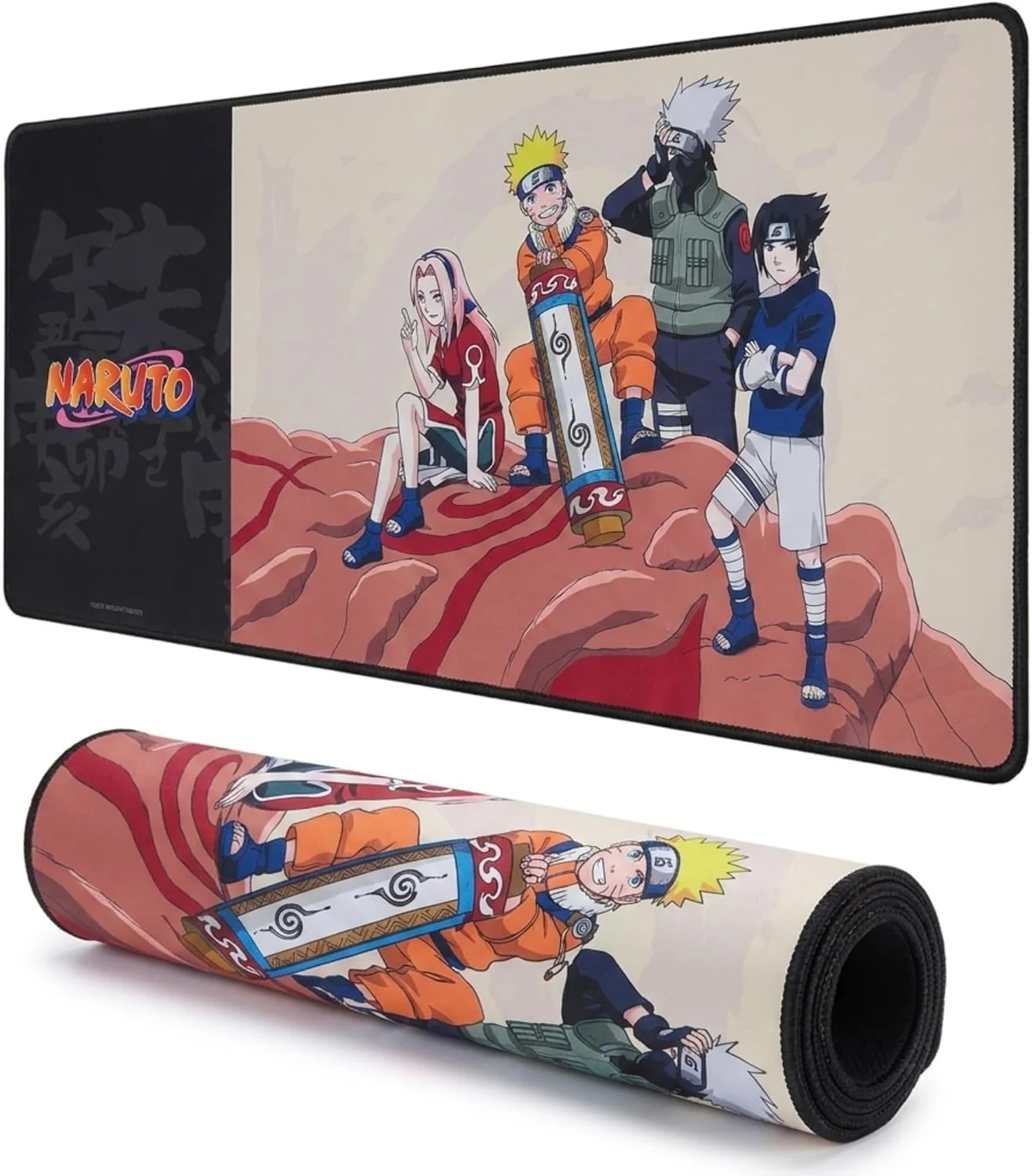 Naruto Large Gaming Mouse Pad 31"x15" XL Computer Desk Mat, Anime Keyboard