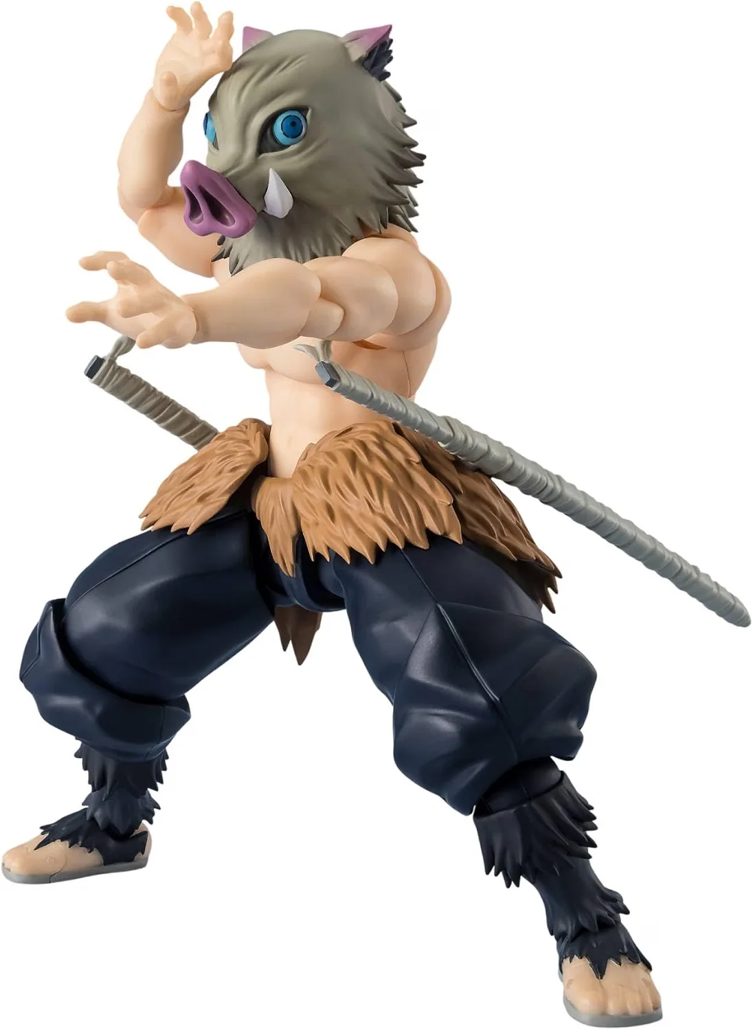 TAMASHII NATIONS - Demon Slayer: Kimetsu no Yaiba - Inosuke Hashibira S.H.Figuarts Action Figure