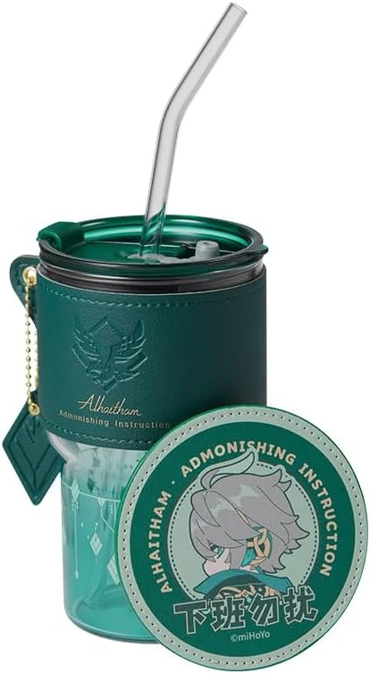 Genshin Impact Alhaitham Impression Series Lidded Straw Tumbler Gift Box
