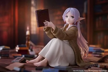 Frieren: Beyond Journey's End PVC Statue Desktop Cute Figure Freezing Roomwear Ver.
