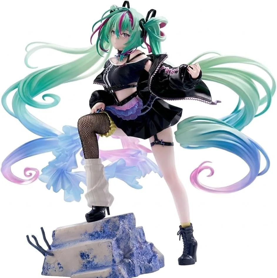 Thunder Tech Hatsune Miku Series Figurizmα Hatsune Miku - Punk! - Collectible Statue Figure