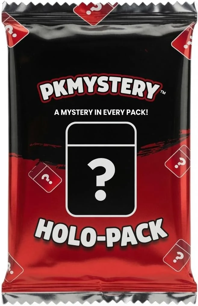 PKMystery 10-Card Foil Pack – Compatible with Pokémon Trading Cards, All Unique, No Duplicates, English Only + Bonus Rare & Foil Energy Card