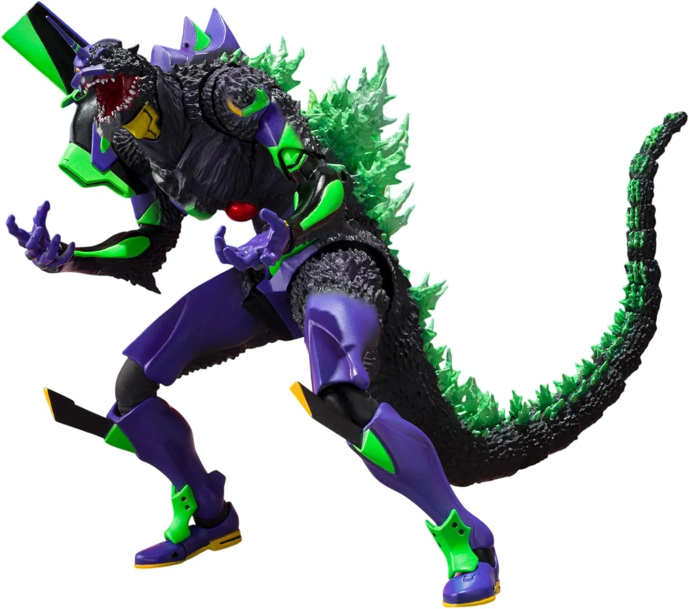 TAMASHII NATIONS - Godzilla vs. Evangelion - Test Typeー01 G Awakening Form Evangelion, S.H.Monsterarts Action Figure