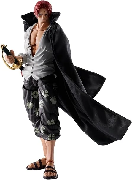 TAMASHII NATIONS - One Piece - Shanks -Marineford- S.H.Figuarts Action Figure